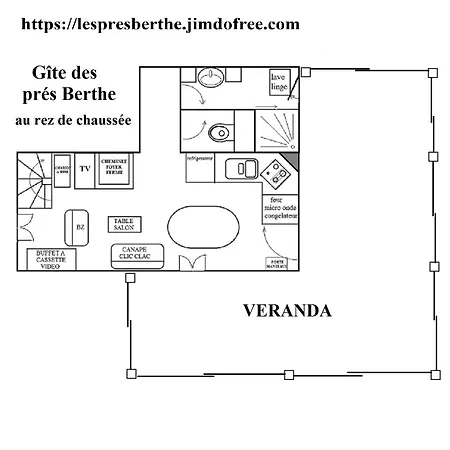 Hébergement de vacances Des Prés Berthe *