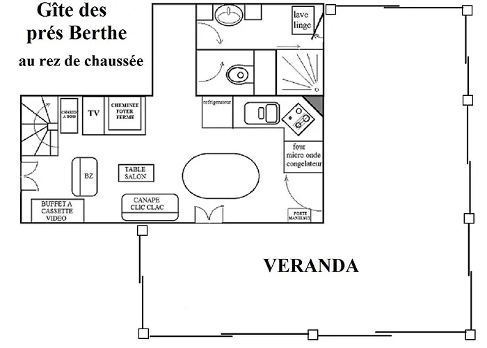 Prázdninový dům Des Pres Berthe *